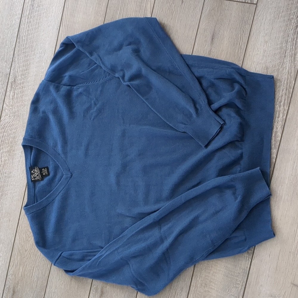 EUC Jos A Banks Cotton Sweater